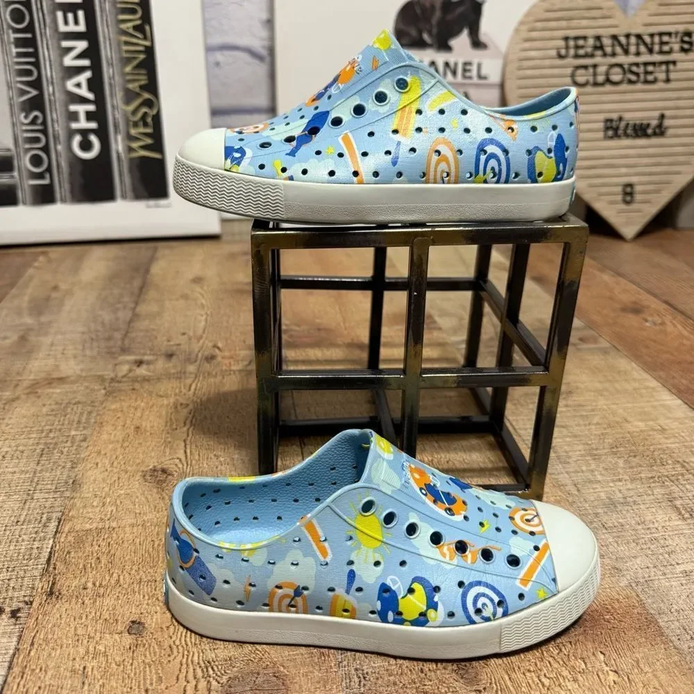 Native Shoes Coastal Blue Sky Carnival Shoes Size‎ C 11